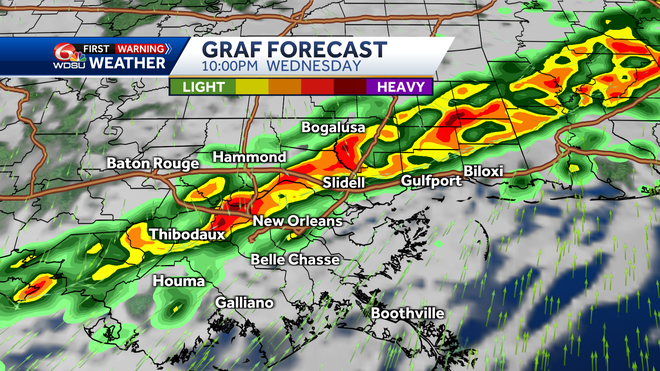 graf forecast 10 pm wednesday