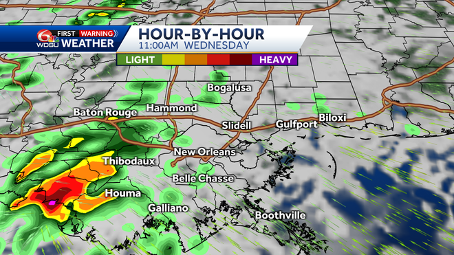 New Orleans weather forecast will a tornado hit New Orleans