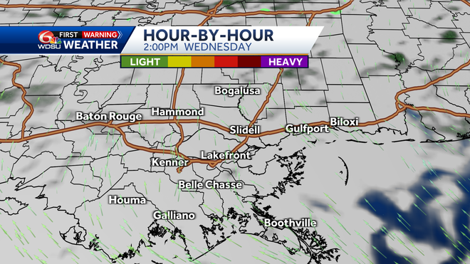 How hot it will be in the New Orleans weather forecast this week