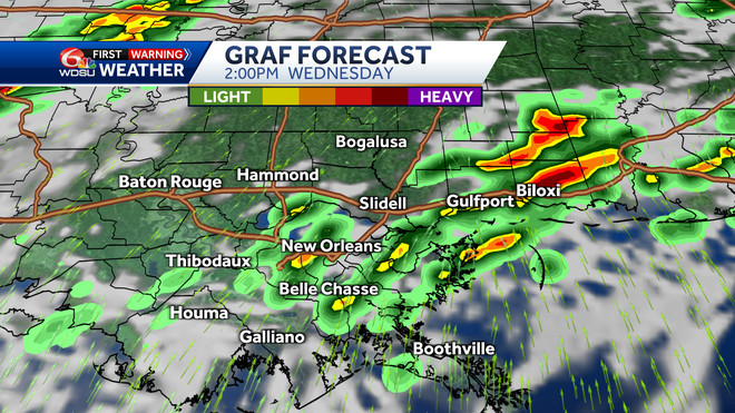 graf forecast 2 pm wednesday