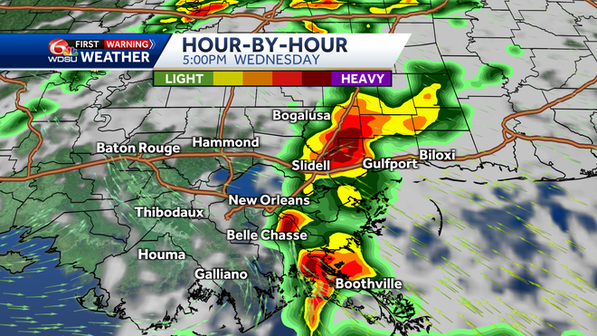New Orleans weather forecast will a tornado hit New Orleans