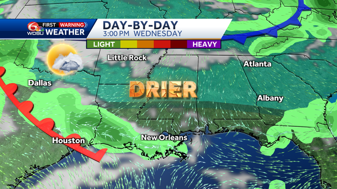 New Orleans weather forecast Memorial Day weekend forecast temps