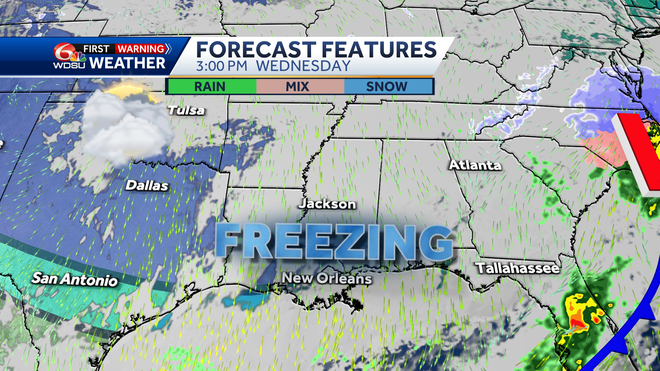 wednesday weather features