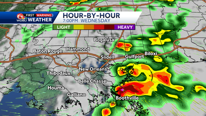 New Orleans weather forecast will a tornado hit New Orleans