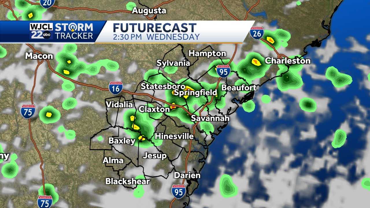 Savannah: Tracking the tropics and thunderstorm chances - WJCL