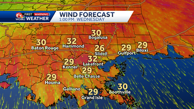 New Orleans weather forecast will a tornado hit tonight flooding