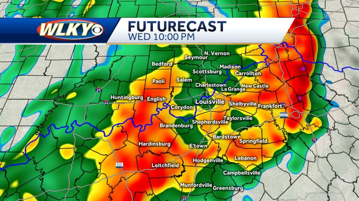 TIMELINE Severe weather threat in the Louisville region