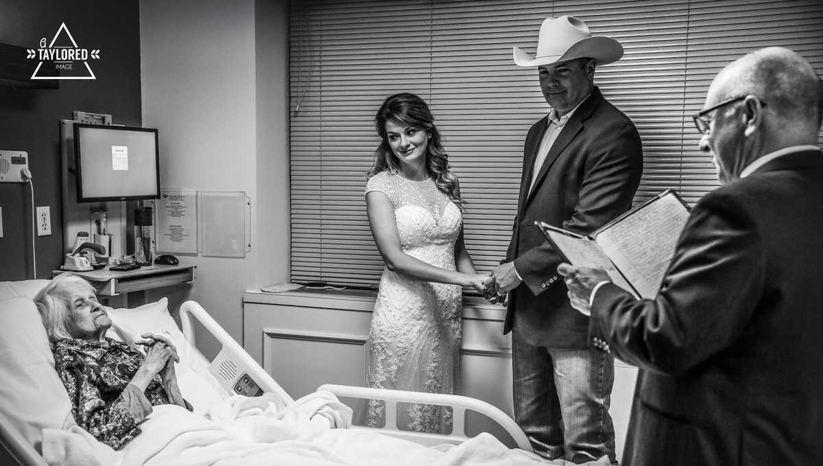Oklahoma Couple Gets Married At Hospital So Grandmother Can Attend Ceremony