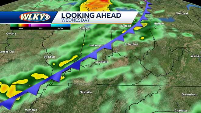Weekly weather planner: Warmer temperatures in Louisville area followed ...