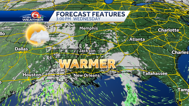 New Orleans Forecast Warmer Weather