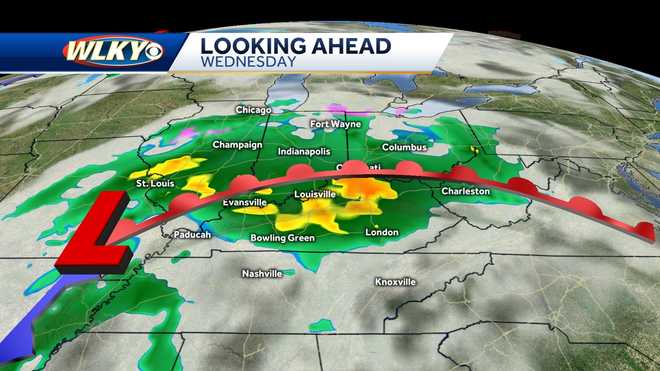 Weekly weather planner: A mild and active week for the Louisville area