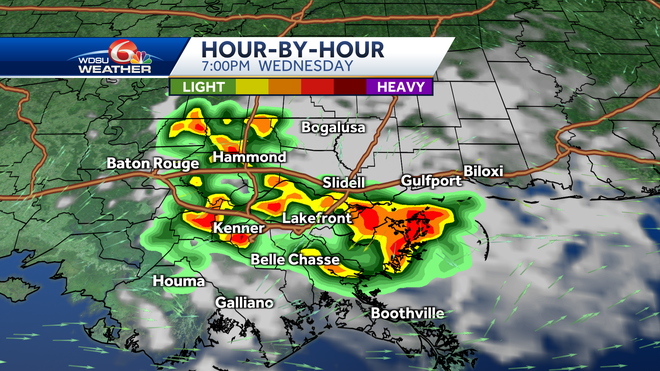 New Orleans excessive heat warning forecast