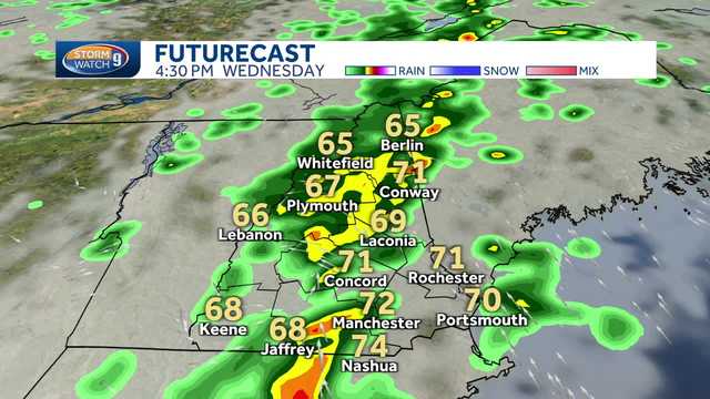 New Hampshire forecast: More rain ahead of Lee - Vimarsana News