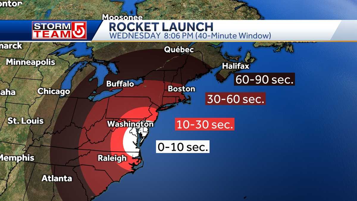 Massachusetts has a chance to see NASA experiment launch Wednesday night - WCVB Boston