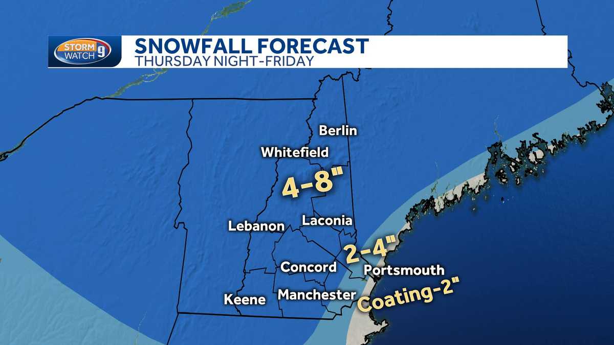 Some record lows, gusty winds before snow arrives Thursday evening