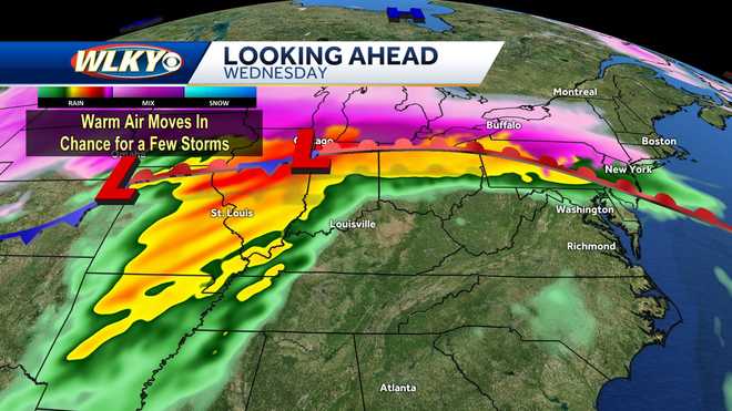Weekly weather planner: Record warmth in Louisville area along with ...