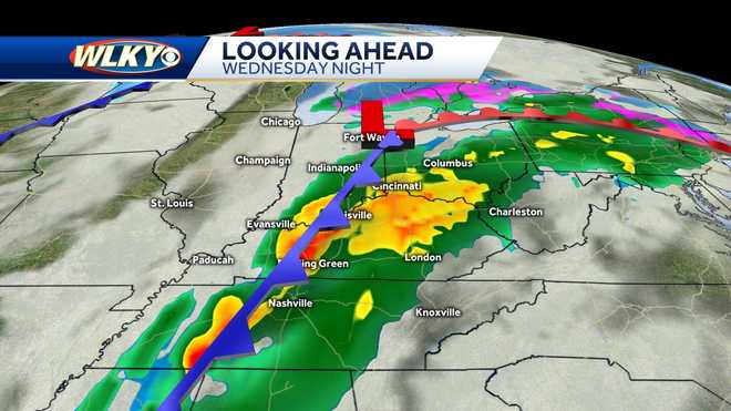 Weekly weather planner: A mild and active week for the Louisville area