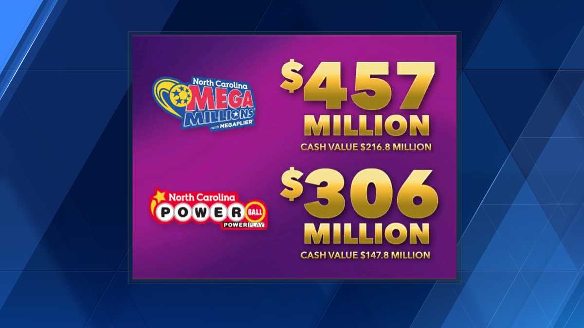 North Carolina Mega Millions and Powerball weekend jackpots exceed