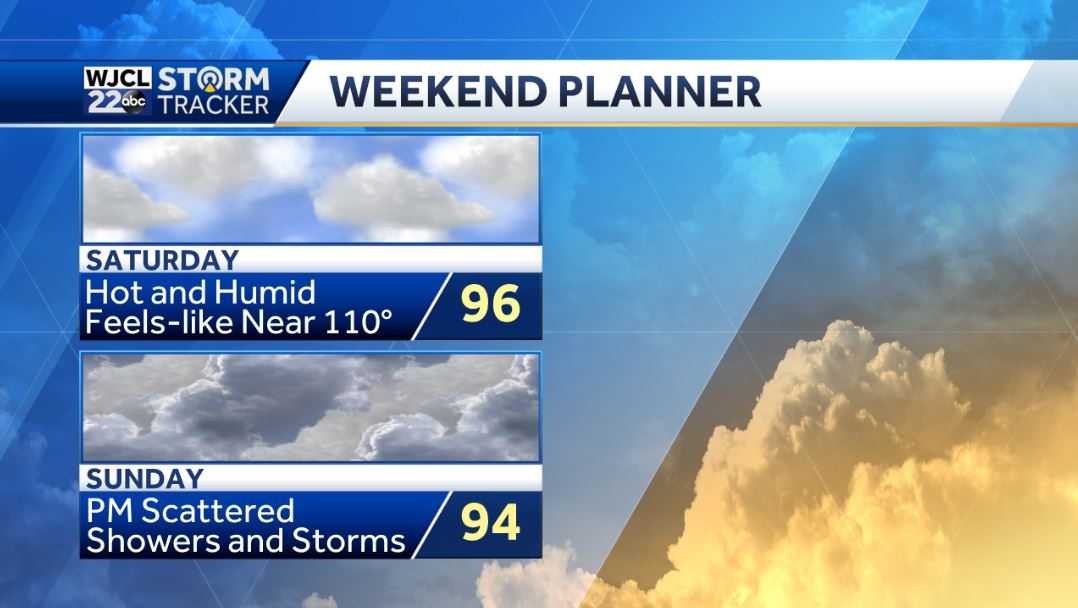 Hottest weather of the summer season is on the way - WJCL