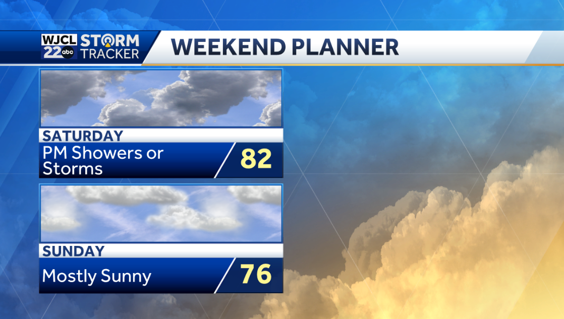 Umbrella needed again today with rain likely this afternoon - WJCL