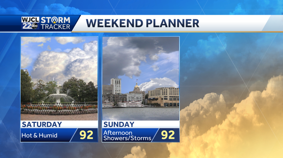 A hot one this afternoon with shower or storm possible - WJCL