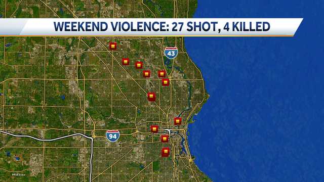 Milwaukee violence: 27 shot, 4 killed - Vimarsana News