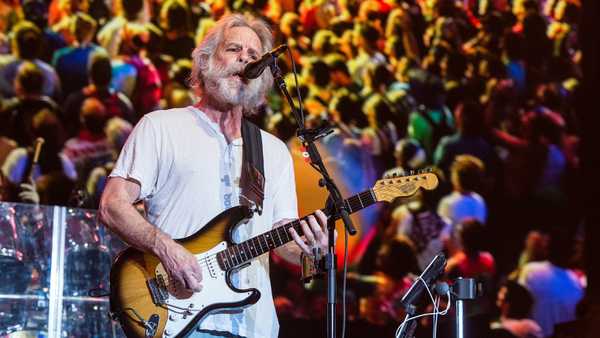 FILE - Bob Weir of Dead & Company performs at Bonnaroo Music and Arts Festival on Sunday, June 12, 2016, in Manchester, Tenn.