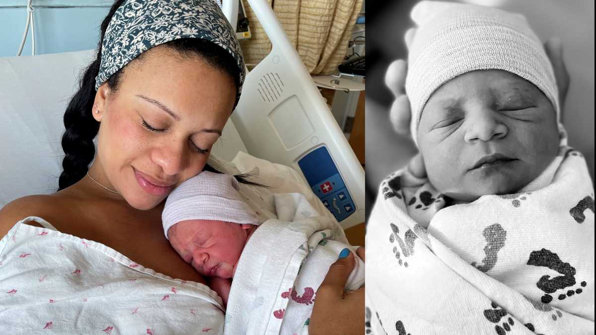 WMTW reporter Talia Clarke welcomes baby boy