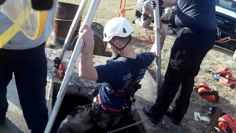 Clinton firefighters rescued a woman Jan. 7 after she fell into a well in Henry County.
