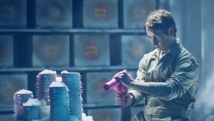Wendy's freezes competition in latest ad