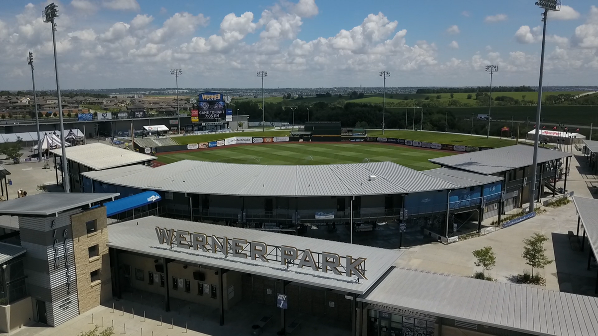 Werner Park sets up for its annual firework display