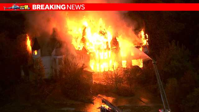 Fire destroys abandoned west Baltimore mansion - Vimarsana News