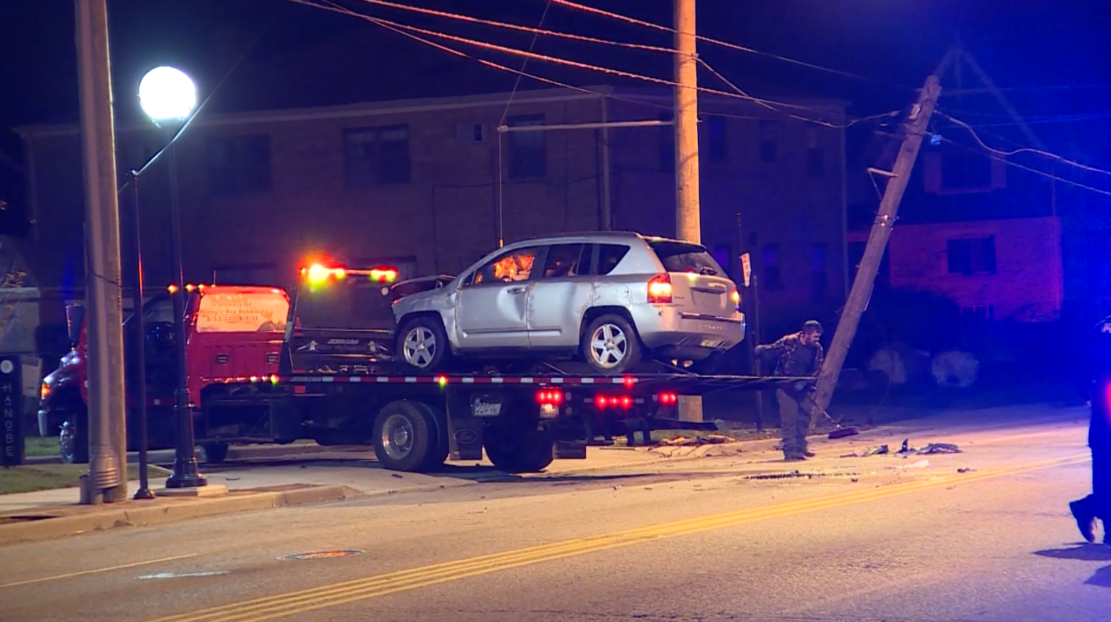 Police: Crash Shuts Down Major Thoroughfare In College Hill