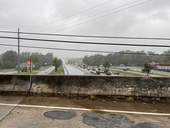 west georgia road closed