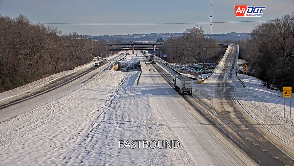 ARDOT: Expect icy roads on your morning commute Monday
