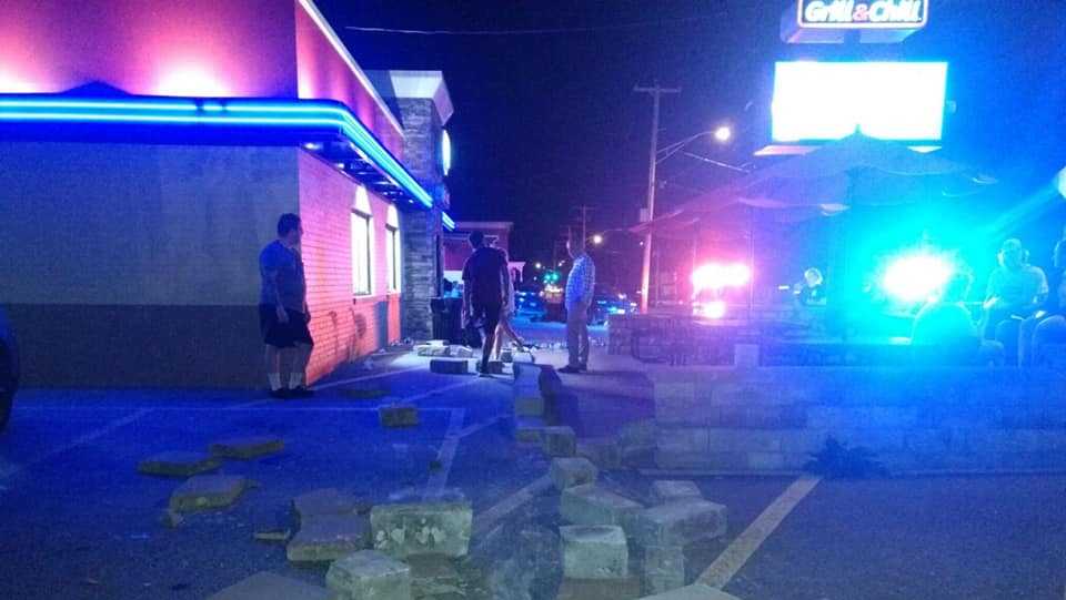 Hitandrun crash at Dairy Queen leads to driver's arrest
