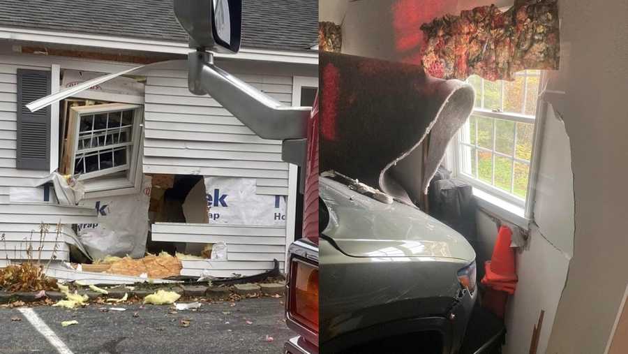 Car crashes into Westbrook church building