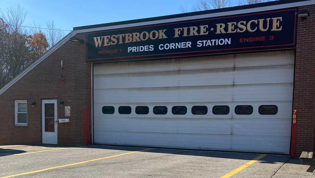 Westbrook fire station reopens after septic issues shut it down