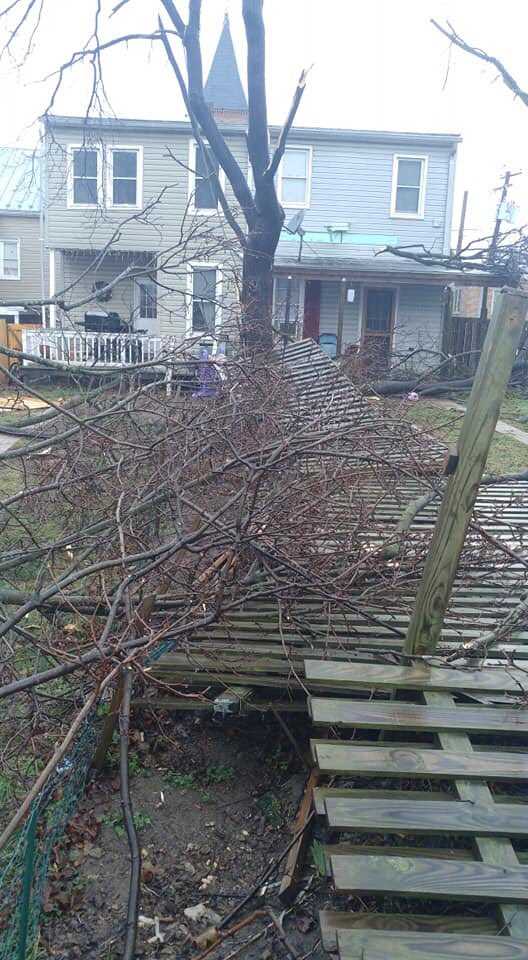 STORM DAMAGE 5 tornadoes rip through Maryland, leaving behind damage