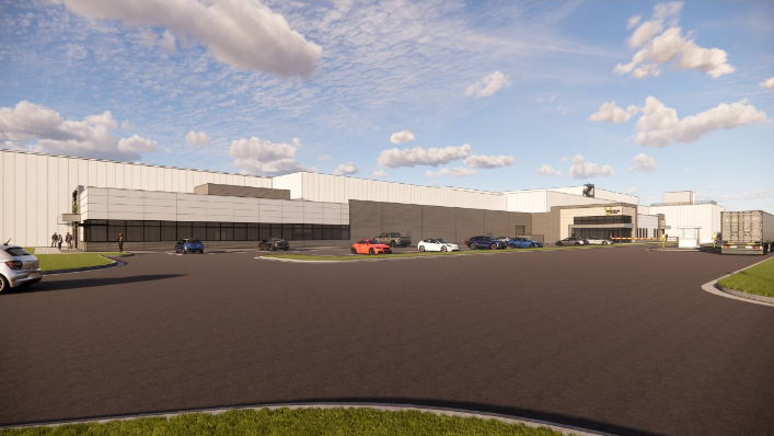Nearly 600 new jobs are expected in Kansas City from the development of a cold storage facility and food processing center.