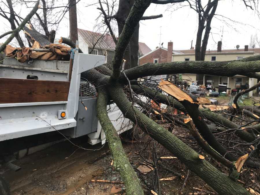 STORM DAMAGE 5 tornadoes rip through Maryland, leaving behind damage