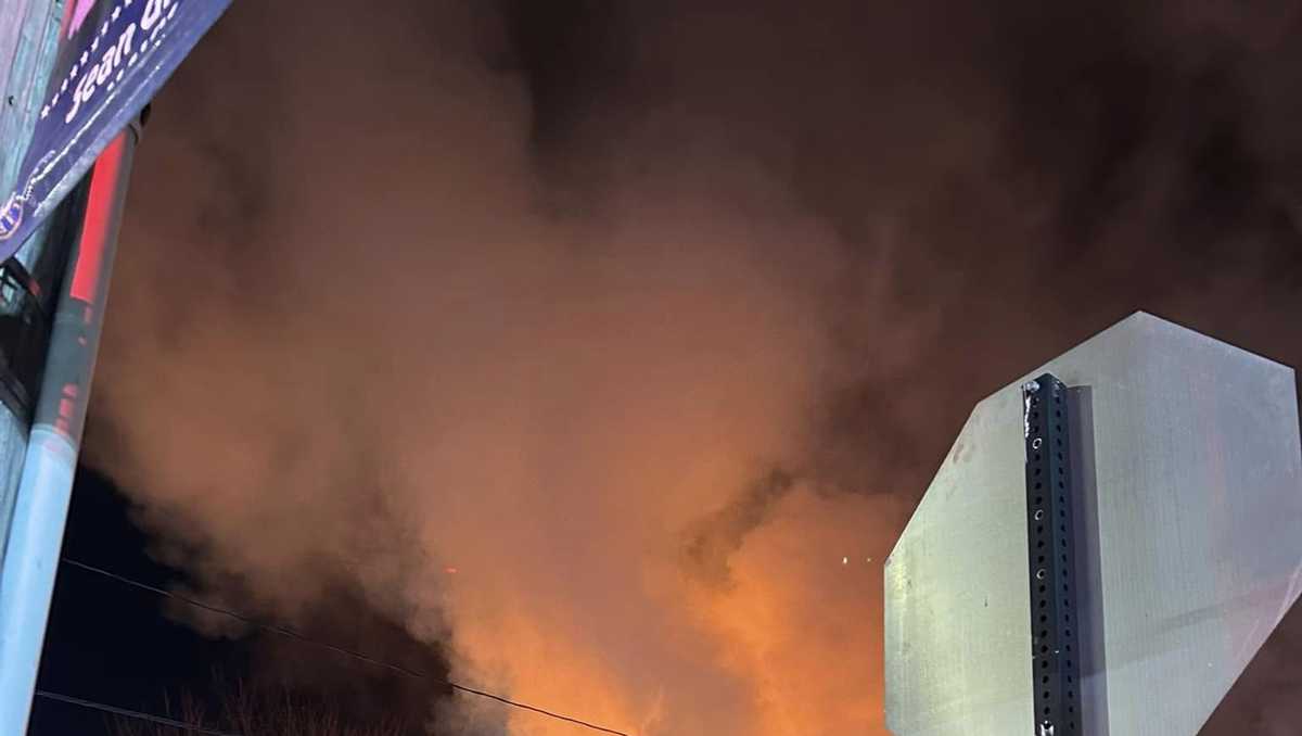 Multiple families, businesses displaced after apartment fire in Irwin