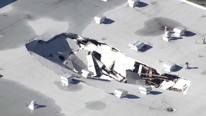 Anderson Roof Caves In At Westside High School anderson-roof-caves-in-at-westside-high-school