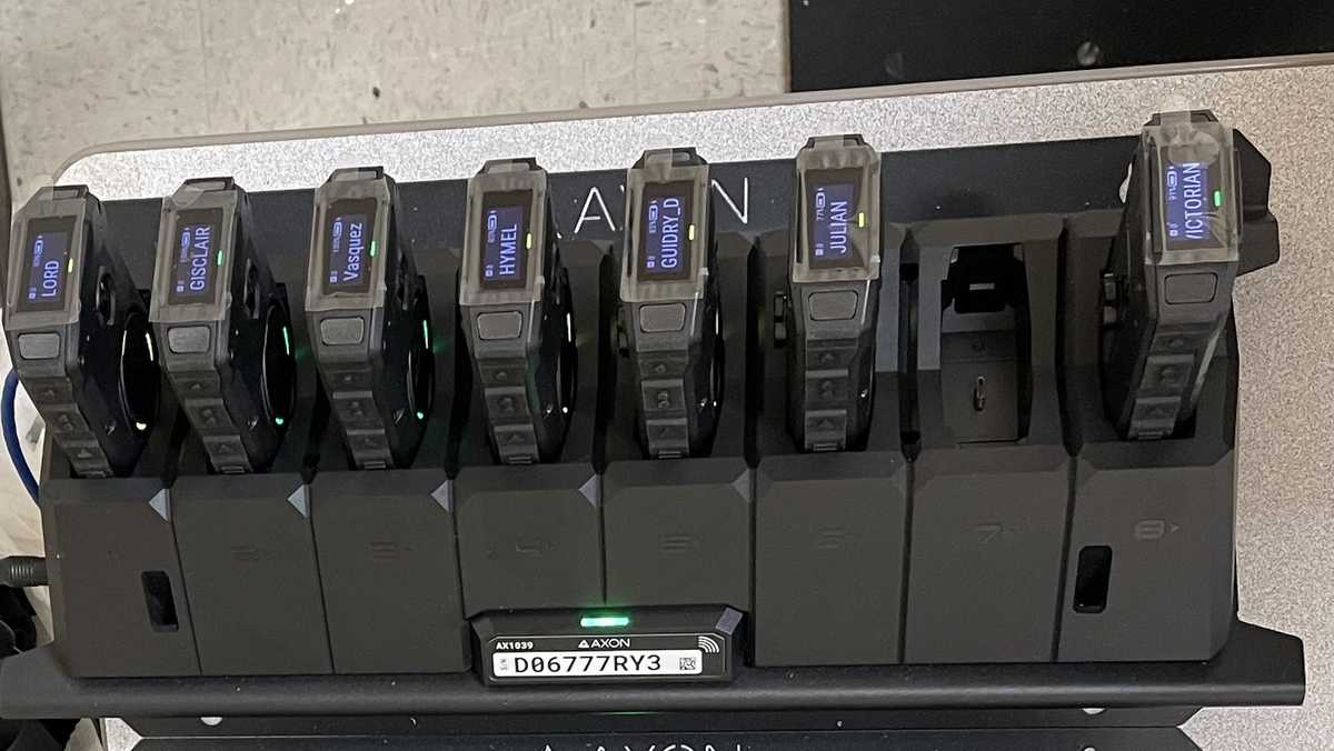 Westwego Police Department rolls out new body cameras