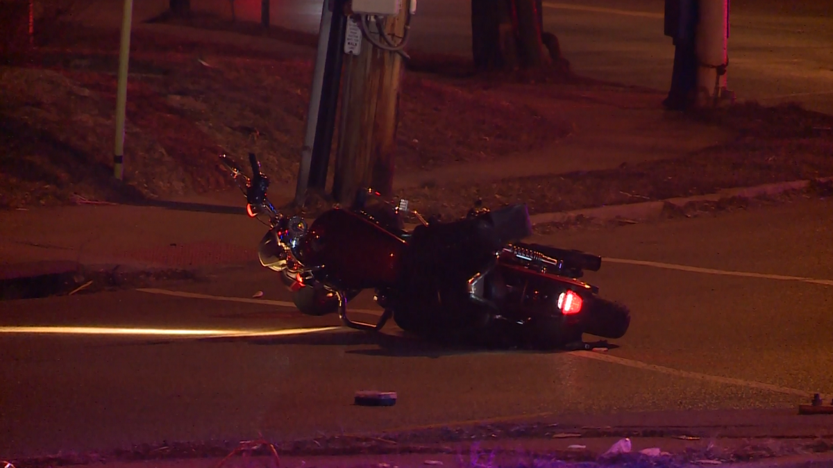 Coroner: Woman dies after early morning motorcycle crash in Westwood