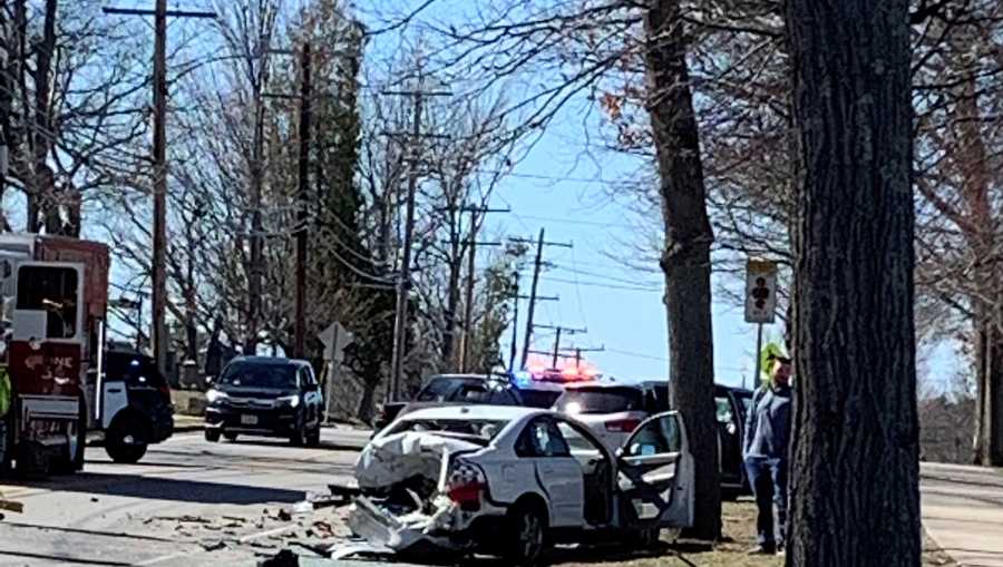 Man facing drunken driving charge in multivehicle crash in front of