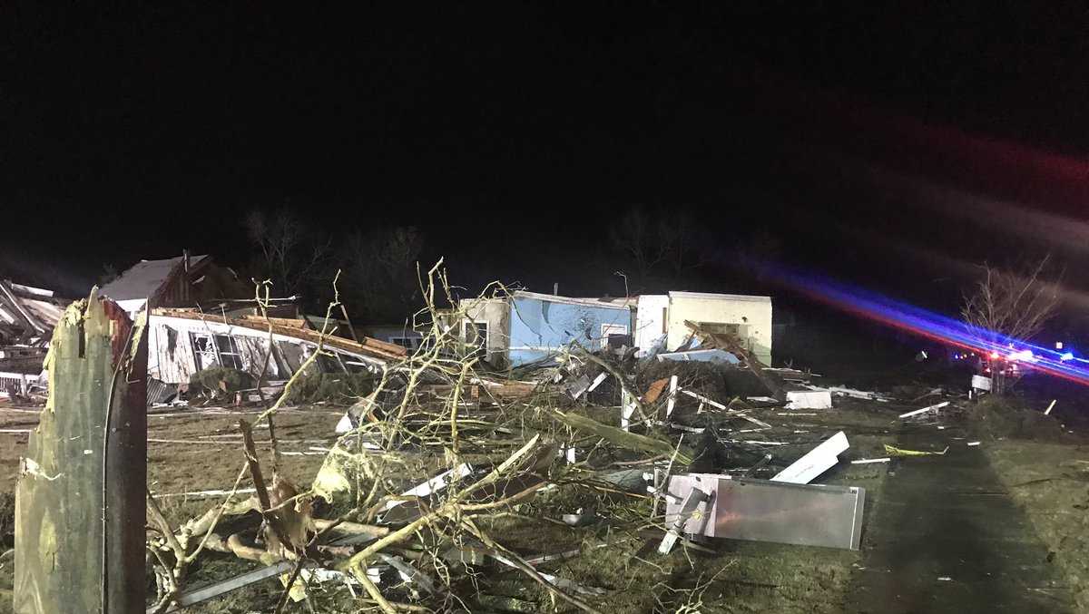 Tornado causes major damage in downtown Wetumpka