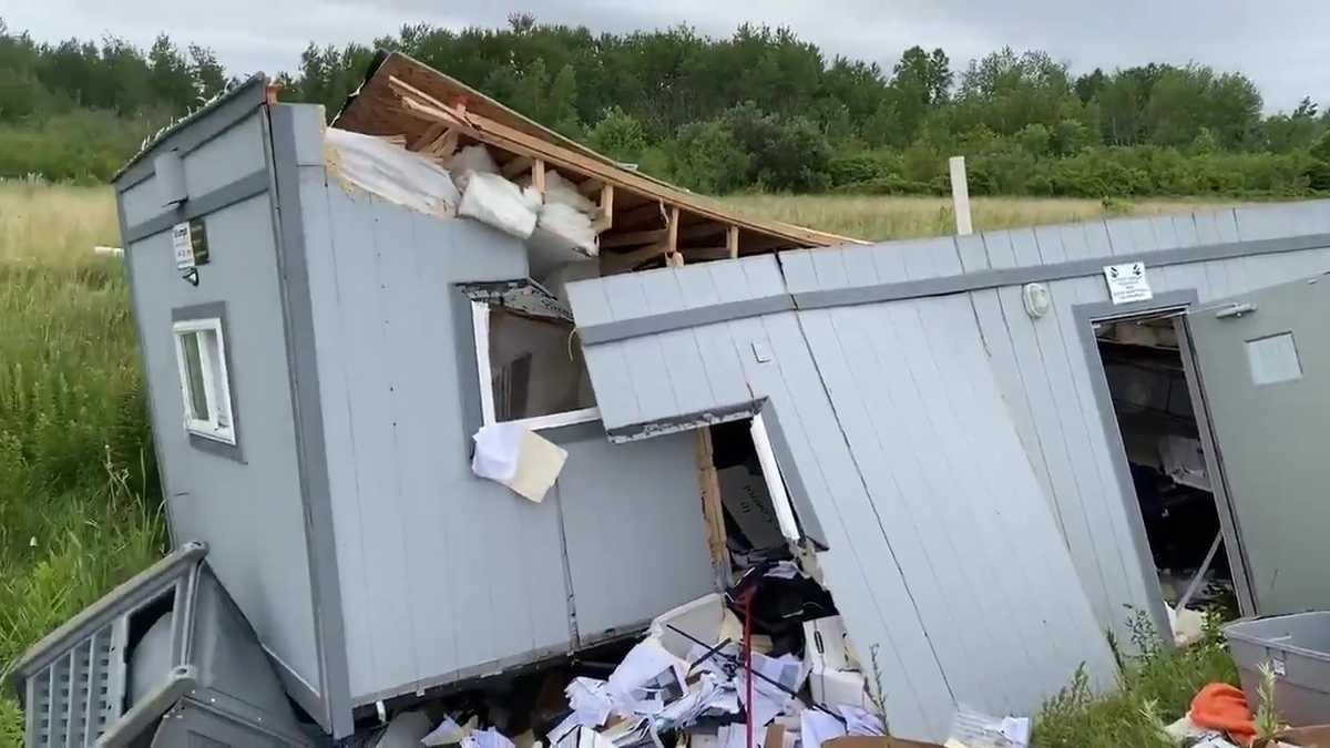 Strong winds leave path of damage at South Shore nonprofit