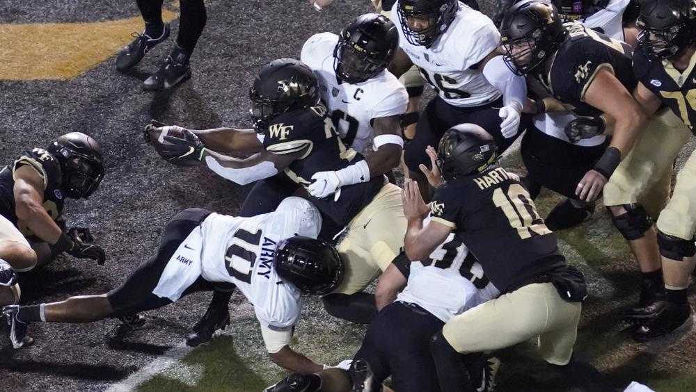 No. 15 Wake Forest rushes past Army, 45-10 - Vimarsana News
