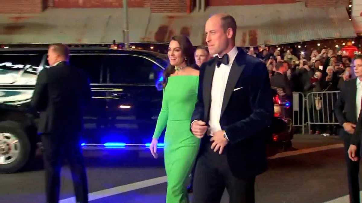 Prince William, Princess Katherine cap Boston trip with Earthshot Prize ceremony - WCVB Boston
